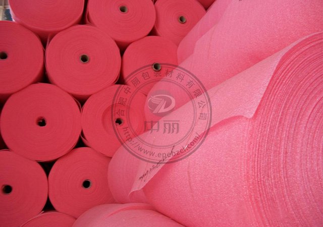 紅色珍珠棉卷材